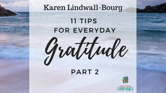 11 Tips For Everyday Gratitude – Part 2