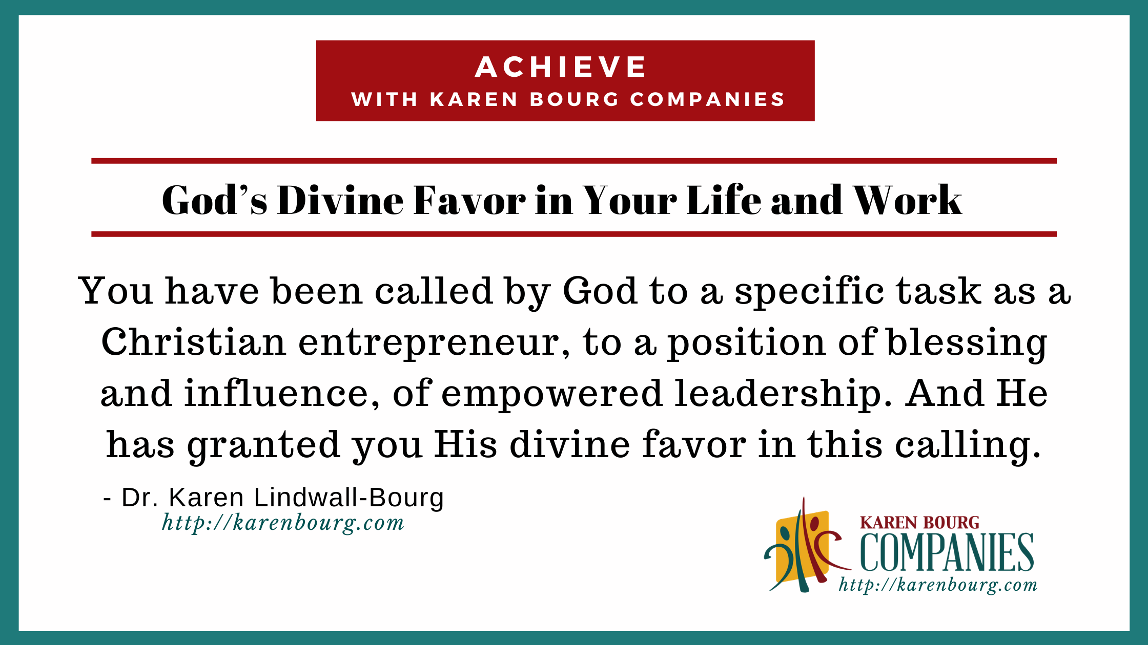 God’s Divine Favor in Your Life and Work